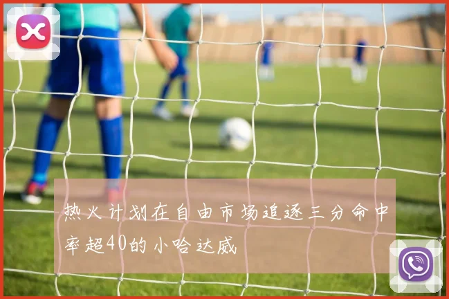 热火计划在自由市场追逐三分命中率超40的小哈达威